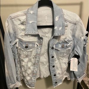 Boutique Chanel jean jacket